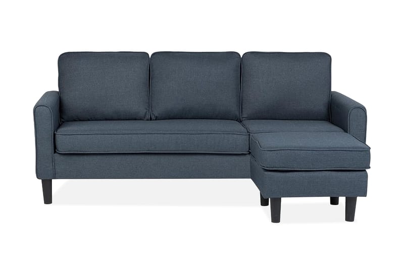 Avesta Sofa 2-4 Sete Med Fotskammel, Grå
