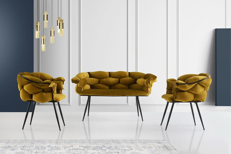 Balon Sofagruppe - Green - Møbler - Sofaer - Sofagrupper