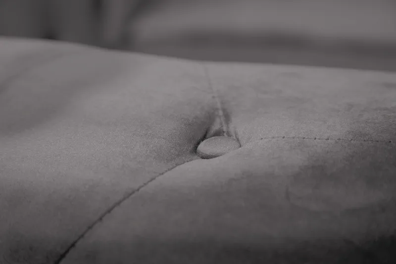 Chesterfield Lyx Sofagruppe 2-seter+Lenestol Fløyel - Mørkegrå - Møbler - Sofaer - Sofagrupper - Chesterfield sofagruppe