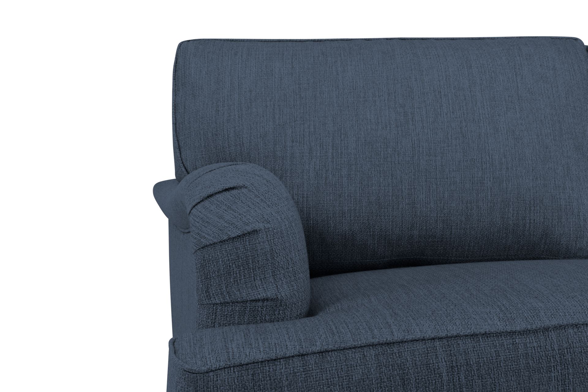 Howard Classic Sofagruppe 2-seters + Lenestol i Stoff - Blå - Møbler - Sofaer - Sofagrupper - Chesterfield sofagruppe
