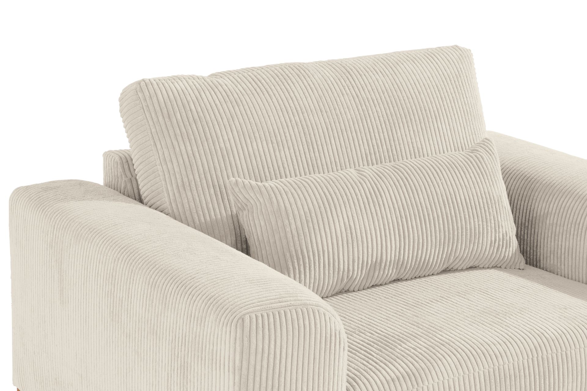 Copenhagen Sofagruppe 3-seter + 2-seter Sofa + Lenestol i Manchester - Beige - Møbler - Sofaer - Sofagrupper