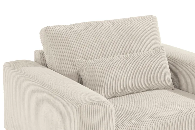 Copenhagen Sofagruppe 3-seter + 2-seter Sofa + Lenestol i Manchester - Beige - Møbler - Sofaer - Sofagrupper - Sofagruppe 3 2 1