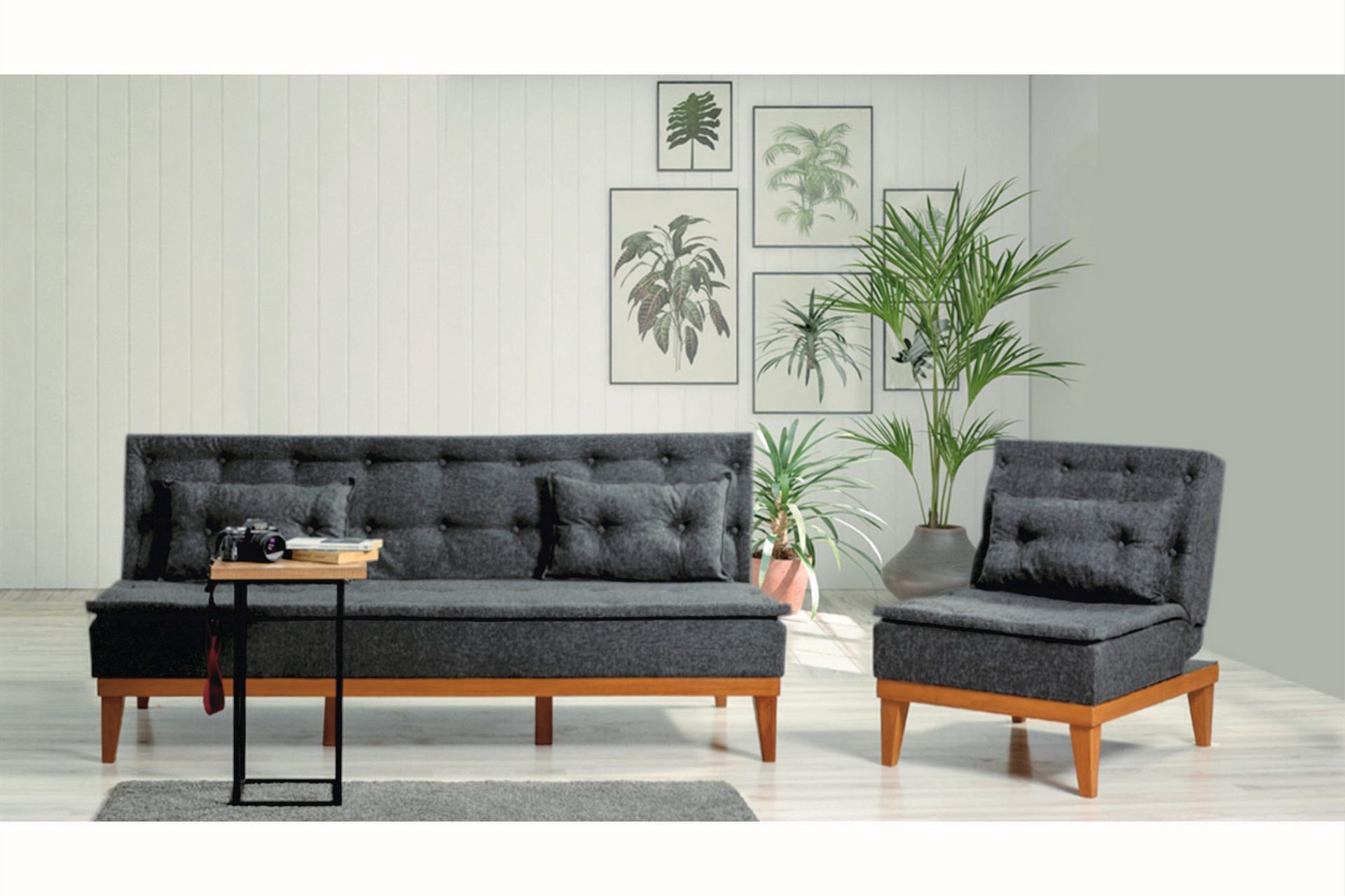 Fuoco Sofagruppe - Antrasitt