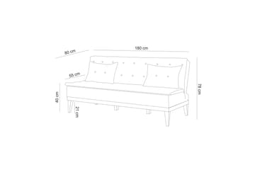 Fuoco Sofagruppe - Grå - Møbler - Sofaer - Sofagrupper