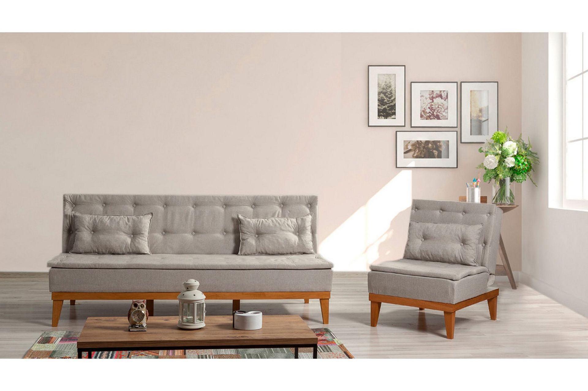Fuoco Sofagruppe - Krem