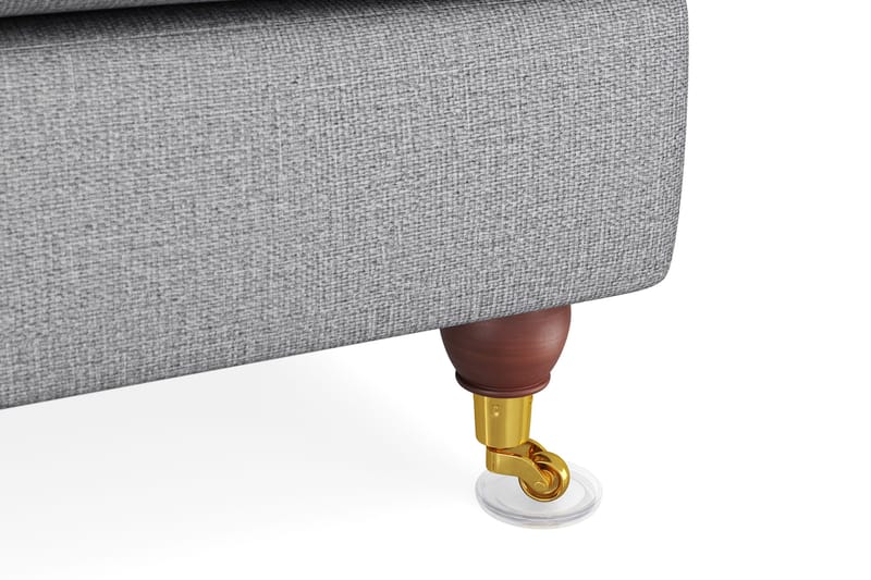 Howard Lyx Sofagruppe 3-seters + 2-seters Stoffsofa - Lys grå - Møbler - Sofaer - Sofagrupper - Howard sofagruppe