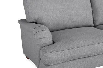 Howard Lyx Sofagruppe 3-seters Sofa + Divanstol i Stoff - Lys grå - Møbler - Sofaer - Sofagrupper - Howard sofagruppe