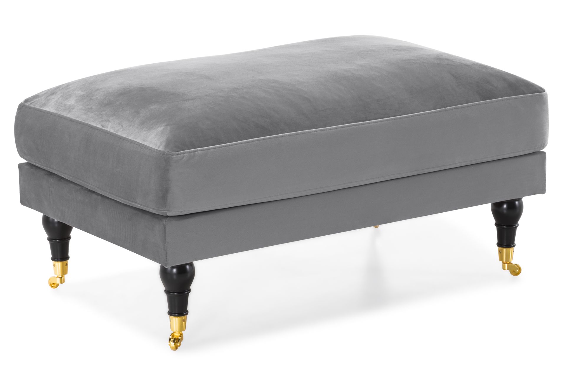 Andrew 3-seters Fløyelssofa - Lys grå - Møbler - Sofaer - Sofagrupper - Howard sofagruppe