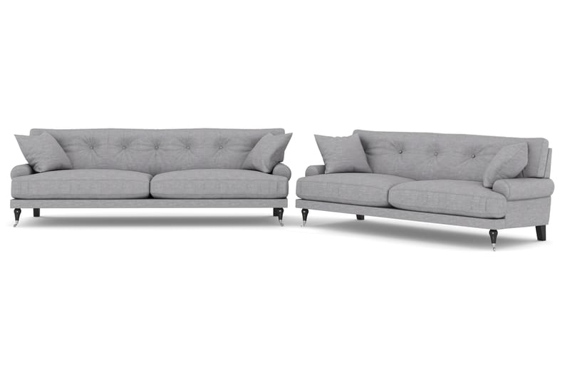 Andrew 3-seters Stoffsofa - Grå - Møbler - Sofaer - Sofagrupper - Howard sofagruppe