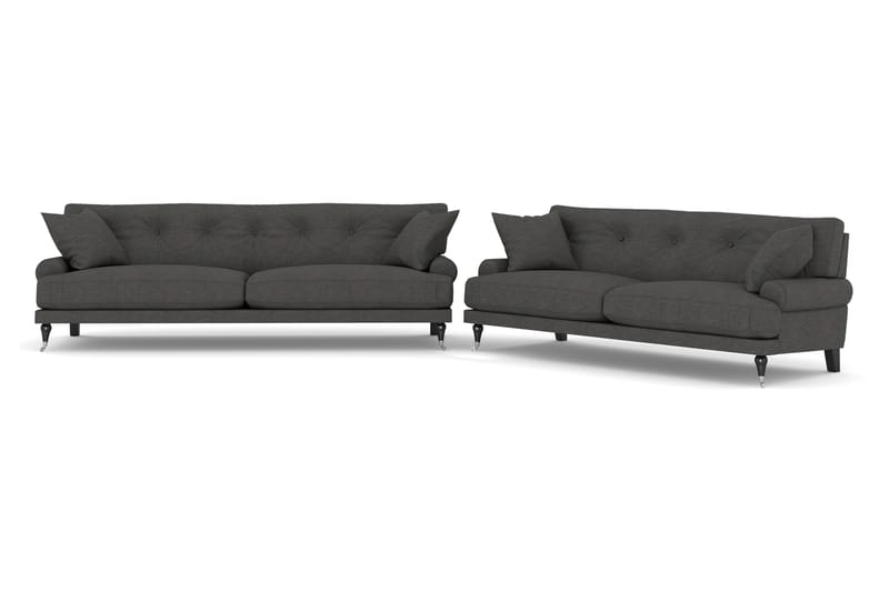 Andrew 3-seters Stoffsofa - Mørk grå - Møbler - Sofaer - Sofagrupper - Howard sofagruppe