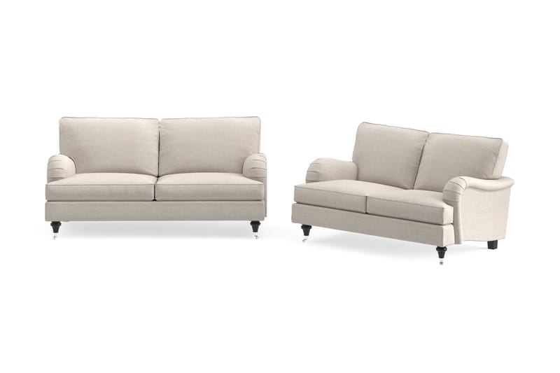 Howard Classic Sofagruppe 3-seter+2-seter - Beige - Howard sofagruppe