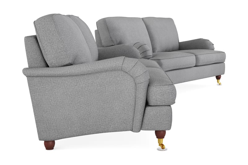 Howard Lyx Sofagruppe 3-seter+2-seter - Lysegrå - Møbler - Sofaer - Sofagrupper - Howard sofagruppe