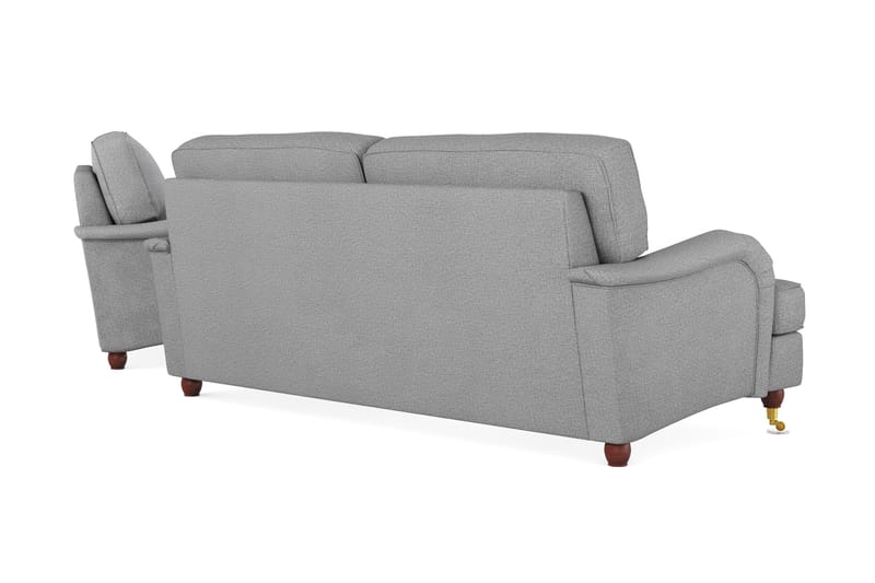 Howard Lyx Sofagruppe 3-seter+2-seter - Lysegrå - Møbler - Sofaer - Sofagrupper - Howard sofagruppe