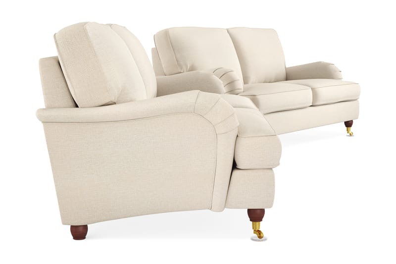 Howard Lyx Sofagruppe 3-seters + 2-seters Stoffsofa - Beige - Møbler - Sofaer - Sofagrupper - Howard sofagruppe