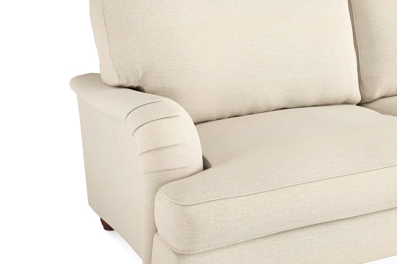Howard Lyx Sofagruppe 3-seters Sofa + Divanstol i Stoff - Beige - Møbler - Sofaer - Sofagrupper - Howard sofagruppe