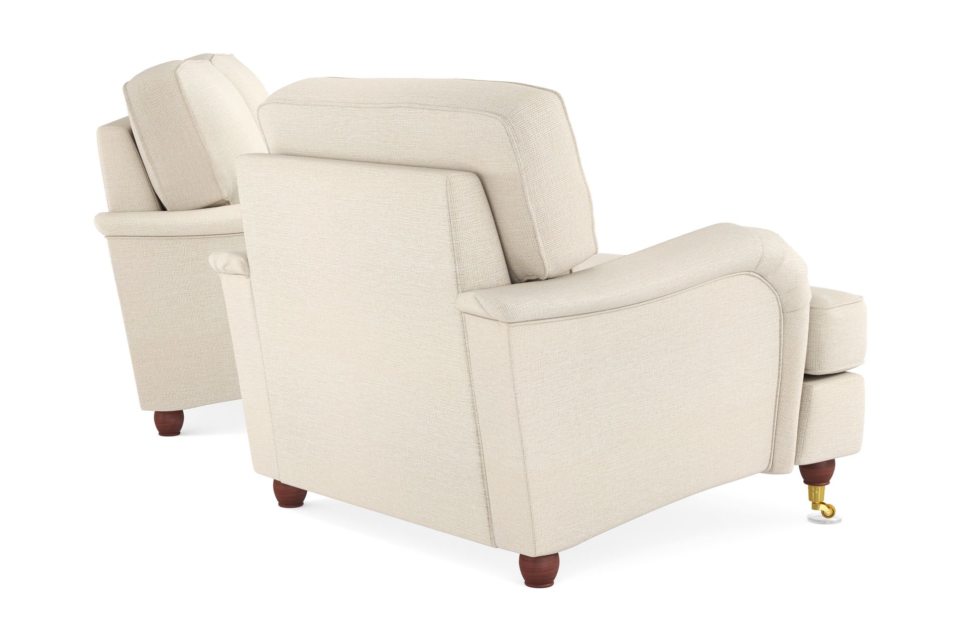 Howard Lyx Sofagruppe 3-seters Sofa + Lenestol i Stoff - Beige - Møbler - Sofaer - Sofagrupper - Howard sofagruppe