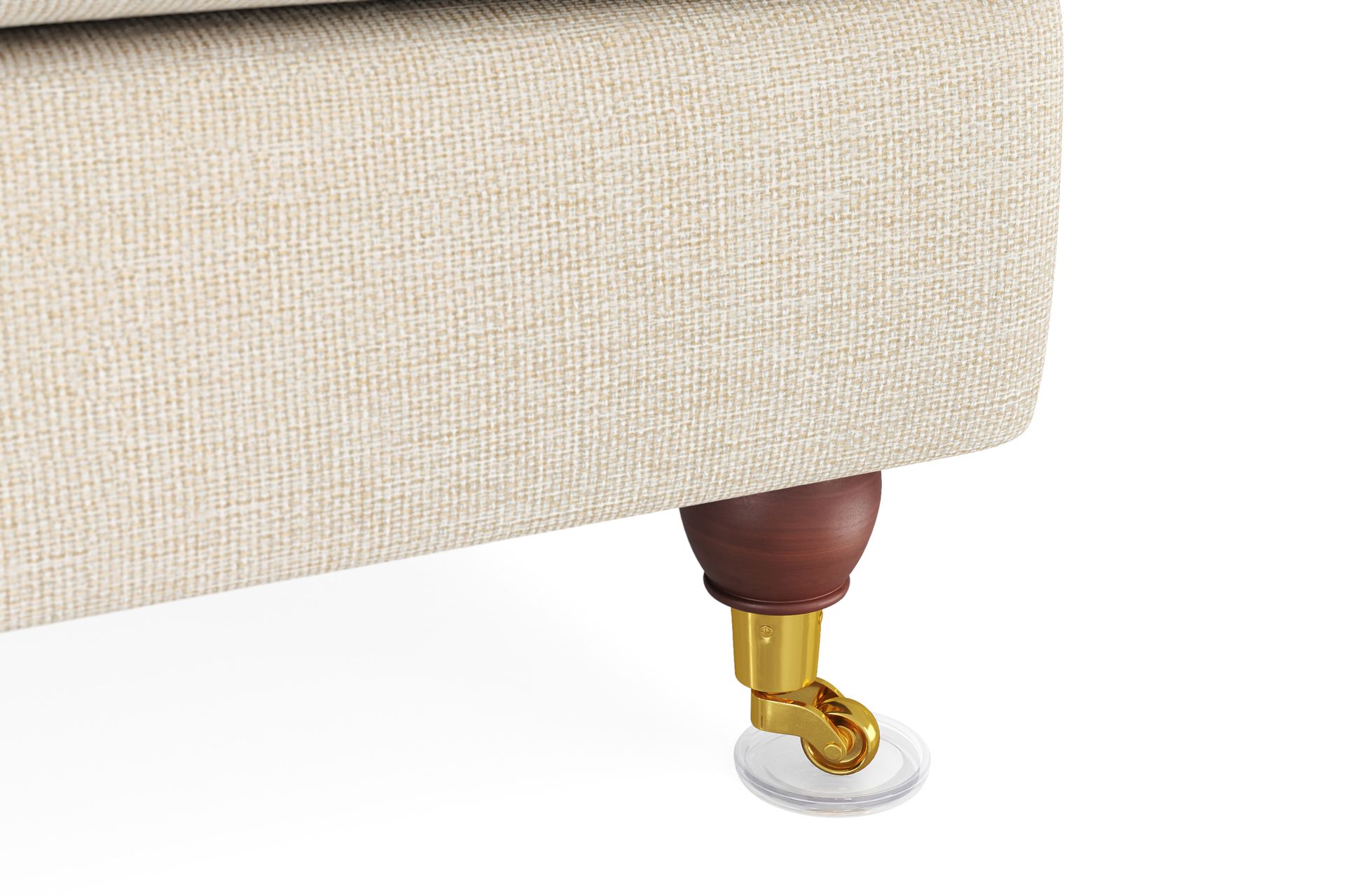 Howard Lyx Sofagruppe 3-seters Sofa + Lenestol i Stoff - Beige - Møbler - Sofaer - Sofagrupper - Howard sofagruppe