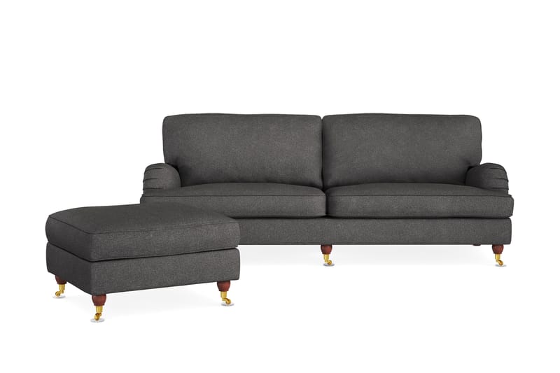 Howard Lyx Sofagruppe 4-seter + Fotskammel - Møbler - Sofaer - Sofagrupper - Howard sofagruppe