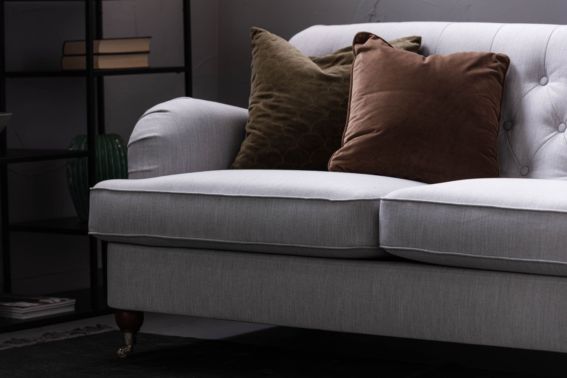 Howard Riviera Sofagruppe 2-seter+3-seter+Lenestol+Fotskamme - Lingrå - Møbler - Sofaer - Sofagrupper - Howard sofagruppe
