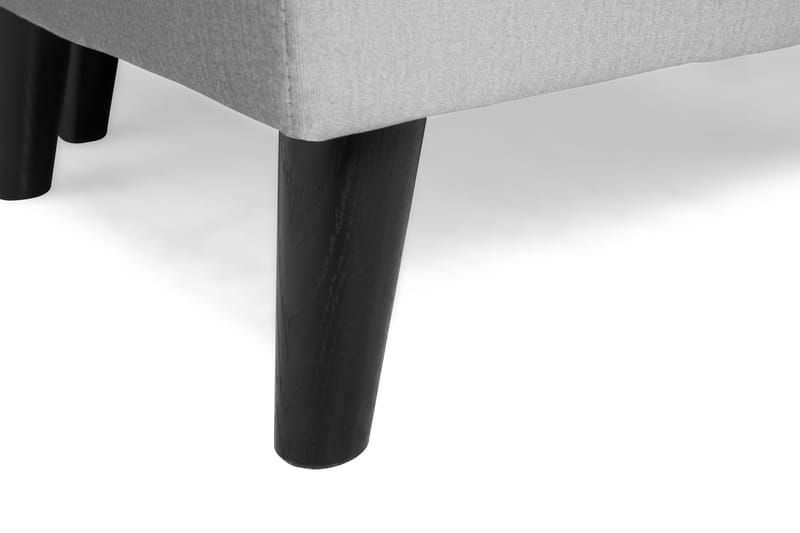 Monroe Sofagruppe 4-seters + 3-seters Fløyelssofa - Lys grå - Møbler - Sofaer - Sofagrupper - Howard sofagruppe
