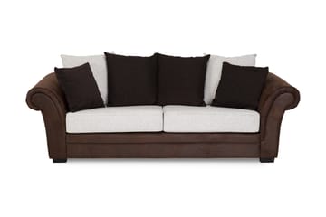Toronto Sofagruppe 2-seter+3-seter+Lenestol - Brun/Beige - Møbler - Sofaer - Sofagrupper - Sofagruppe 3 2 1