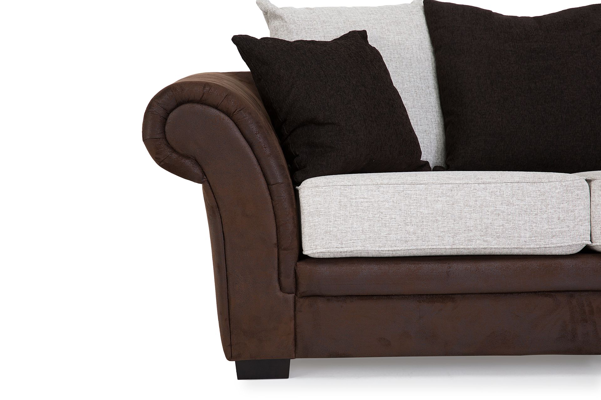Toronto Sofagruppe 2-seter+3-seter+Lenestol - Brun/Beige - Møbler - Sofaer - Sofagrupper - Sofagruppe 3 2 1