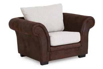 Toronto Sofagruppe 2-seter+Lenestol - Brun/Beige - Møbler - Sofaer - Sofagrupper - Howard sofagruppe