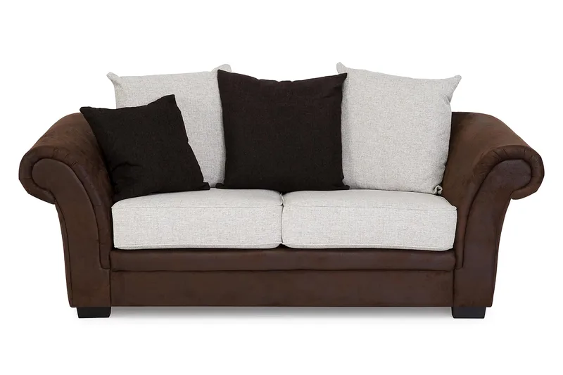Toronto Sofagruppe 2-seter+Lenestol - Brun/Beige - Møbler - Sofaer - Sofagrupper - Howard sofagruppe