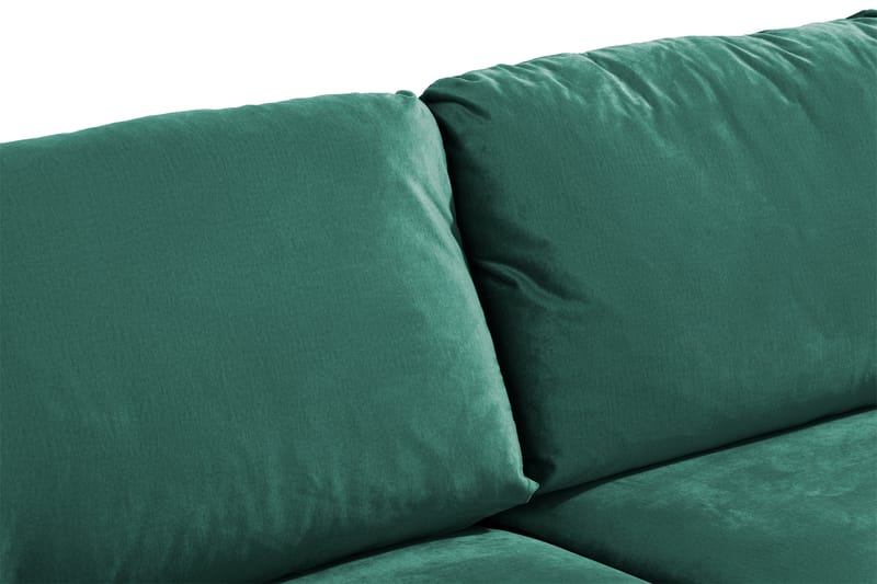 Trend Sofagruppe 3-seters + 2-seters Fløyelssofa - Grønn - Møbler - Sofaer - Sofagrupper - Howard sofagruppe