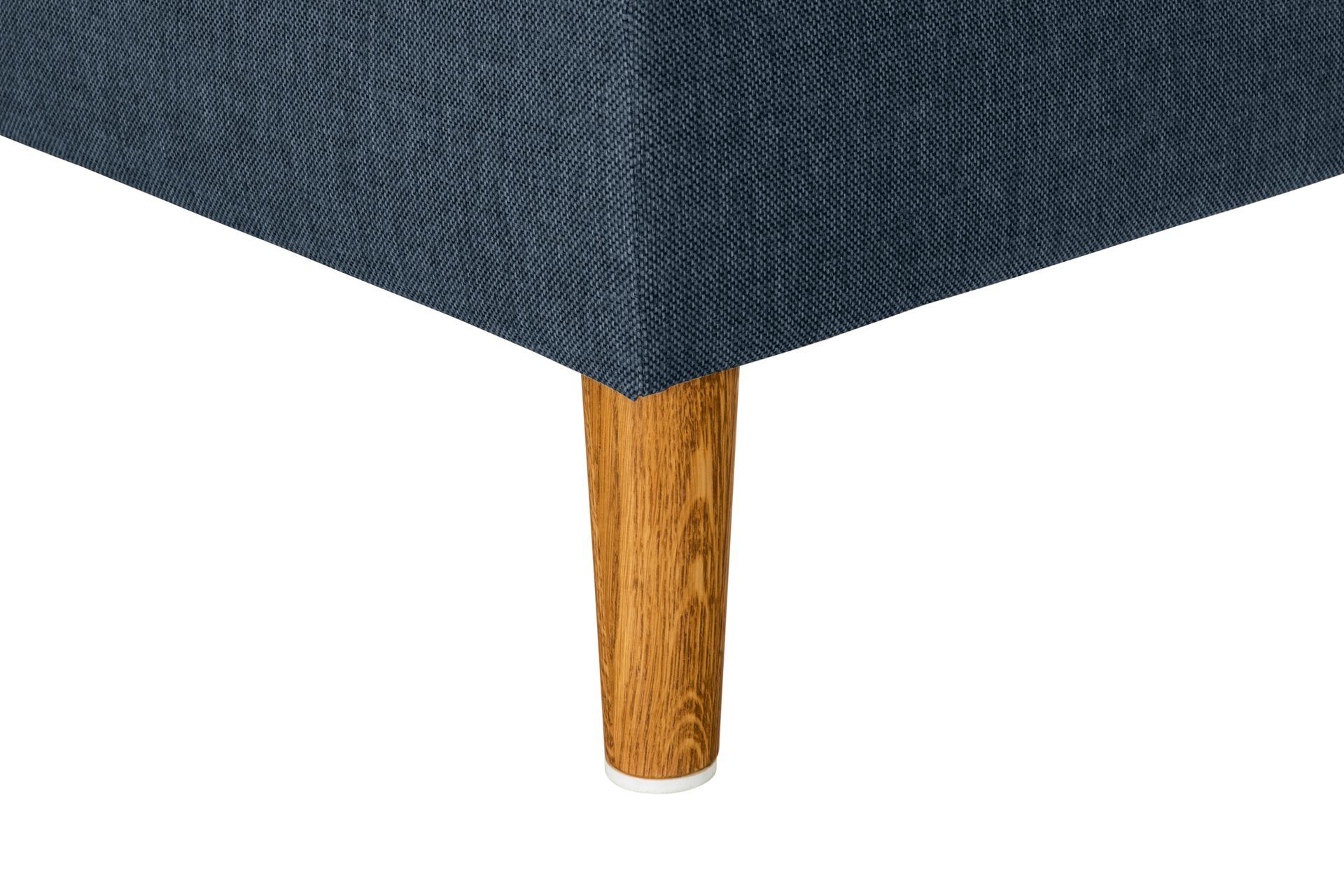 Trend Sofagruppe 3-seters + 2-seters Sofa + Lenestol + Fotskammel i Stoff - Blå - Møbler - Sofaer - Sofagrupper - Howard sofagruppe