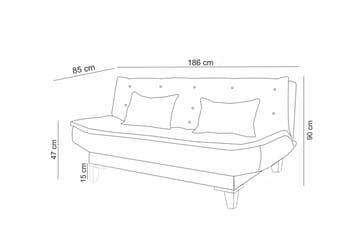 Hunterville Sofagruppe - Grå - Møbler - Sofaer - Sofagrupper