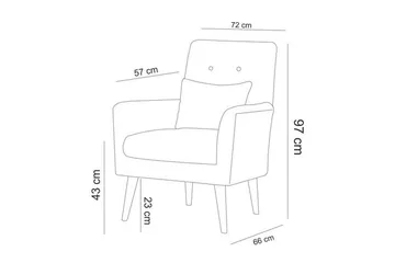 Interlaken Sofagruppe - Grå - Møbler - Sofaer - Sofagrupper
