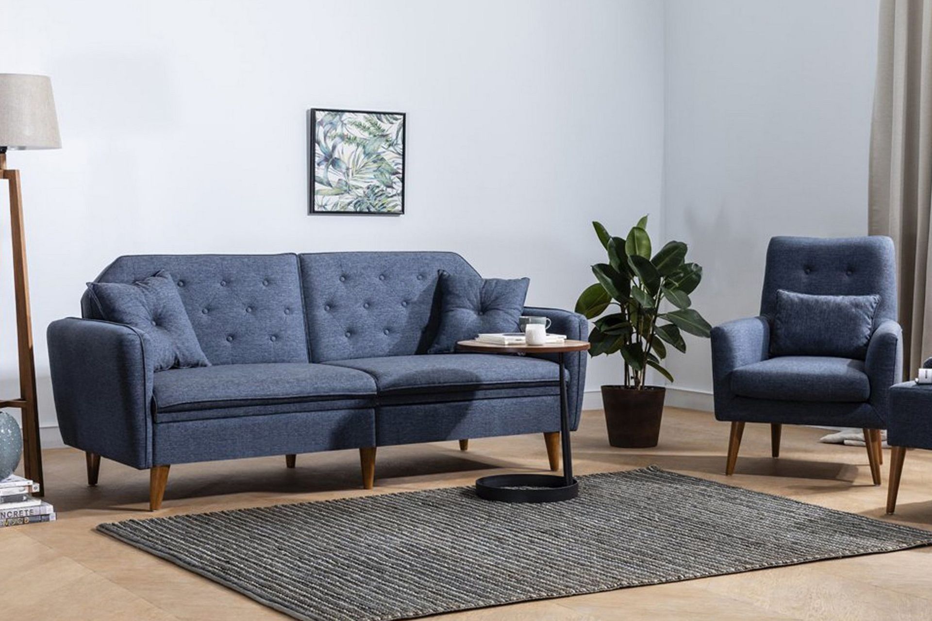Interlaken Sofagruppe - Mørkeblå