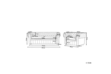 Murtwell Sofagruppe - Beige - Møbler - Sofaer - Sofagrupper