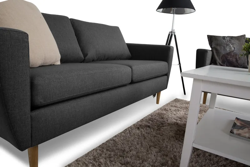Nordic Sofagruppe 3-seter+2-seter - Mørkegrå - Møbler - Sofaer - Sofagrupper