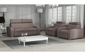 Oslo Stuesett - Brun - Møbler - Sofaer - Sofagrupper
