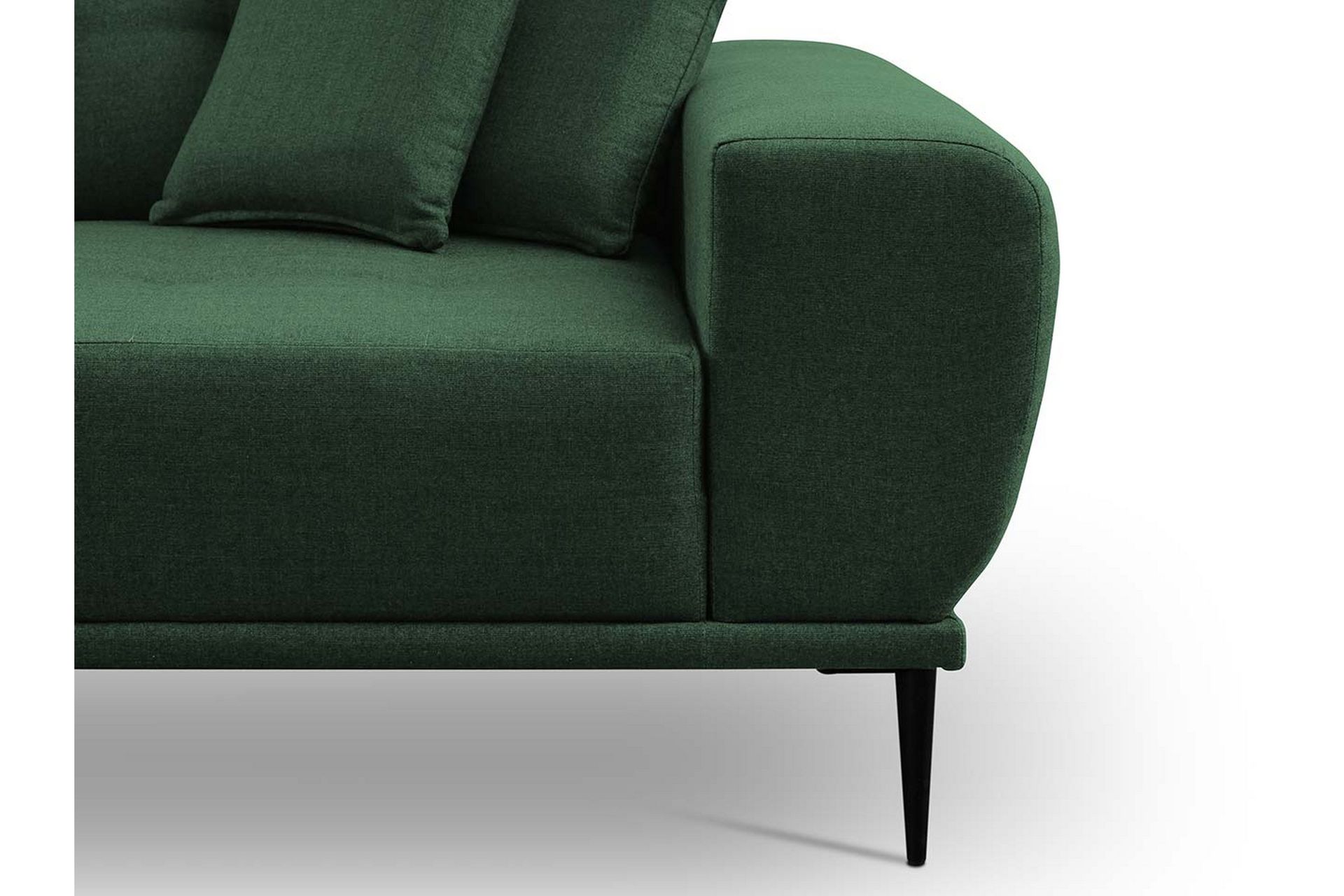 Rapale Sofagruppe Venstre med Fotskammel - Grå - Møbler - Sofaer - Sofagrupper