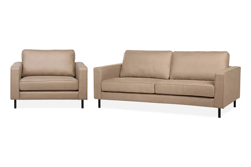 Savalen Sofagruppe 3-seter + Lenestol, Beige