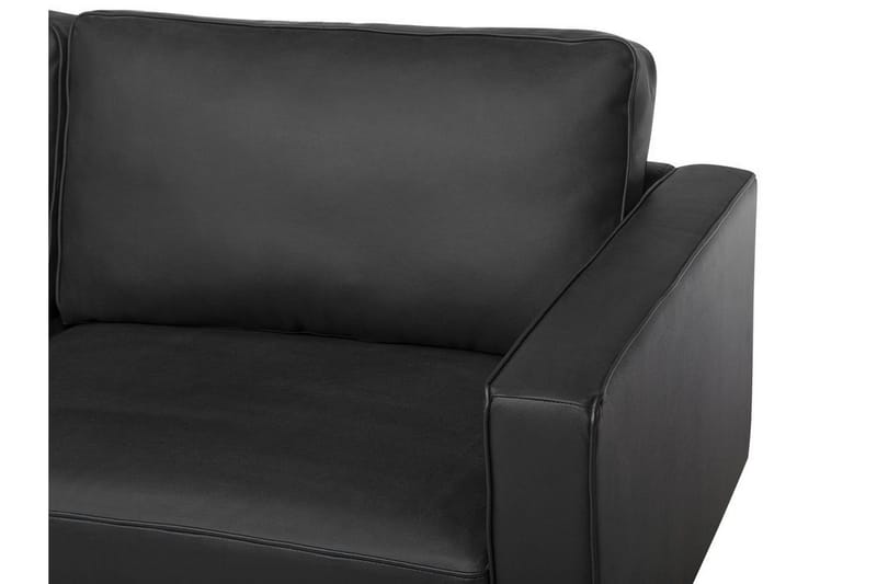 Savalen Sofagruppe 3-seter + Lenestol - Svart - Møbler - Sofaer - Sofagrupper