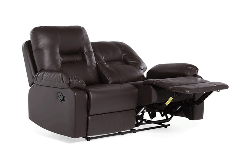Rovik Sofagruppe 2-seter+3-seter+lenestol - Brun - Møbler - Sofaer - Reclinersofaer