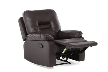 Rovik Sofagruppe 2-seter+3-seter+lenestol - Brun - Møbler - Sofaer - Reclinersofaer