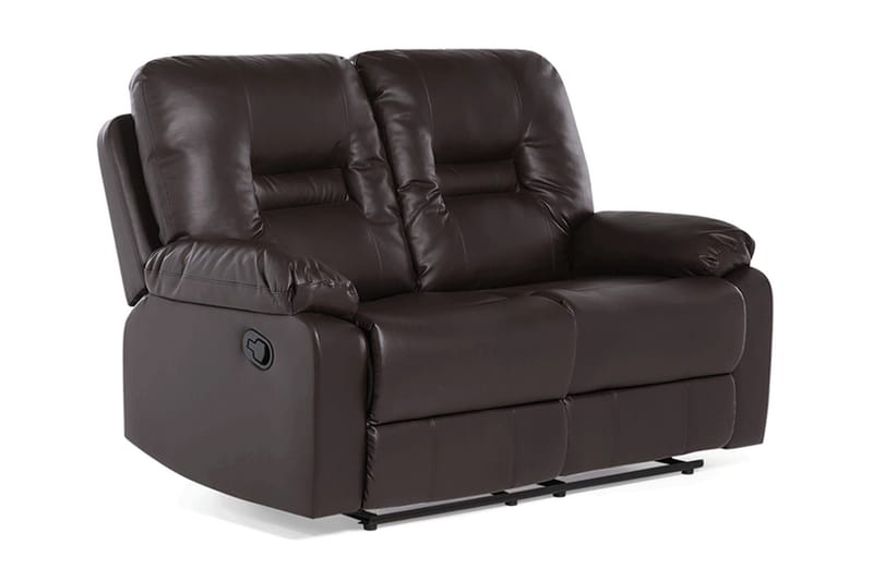 Rovik Sofagruppe 2-seter+3-seter+lenestol - Brun - Møbler - Sofaer - Reclinersofaer