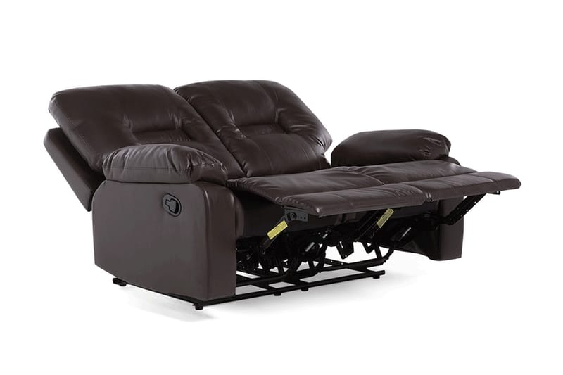 Rovik Sofagruppe 2-seter+3-seter+lenestol - Brun - Møbler - Sofaer - Reclinersofaer