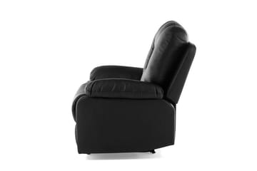 Rovik Sofagruppe 2-seter+3-seter+lenestol - Svart - Møbler - Sofaer - Reclinersofaer
