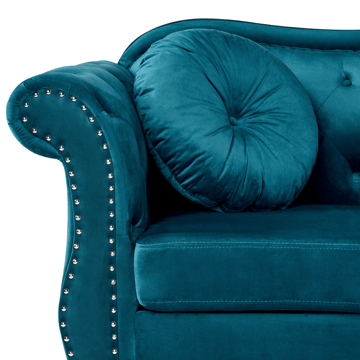 Sofagruppe Skien - Blågrønn - Møbler - Sofaer - Sofagrupper - Chesterfield sofagruppe