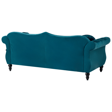 Sofagruppe Skien - Blågrønn - Møbler - Sofaer - Sofagrupper - Chesterfield sofagruppe