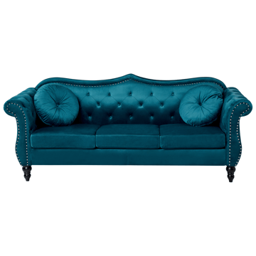Sofagruppe Skien - Blågrønn - Møbler - Sofaer - Sofagrupper - Chesterfield sofagruppe