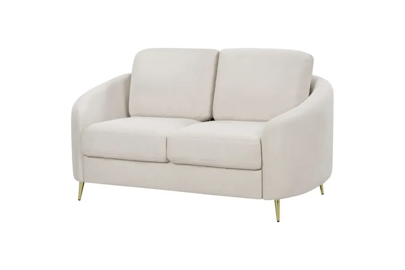 Soffgrupp Beliani Trosa Beige/guld Beige||GOLD - Møbler - Sofaer - Sofagrupper