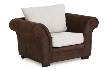 Toronto Sofagruppe 2-seter+3-seter+Lenestol - Brun/Beige - Møbler - Sofaer - Sofagrupper - Sofagruppe 3 2 1