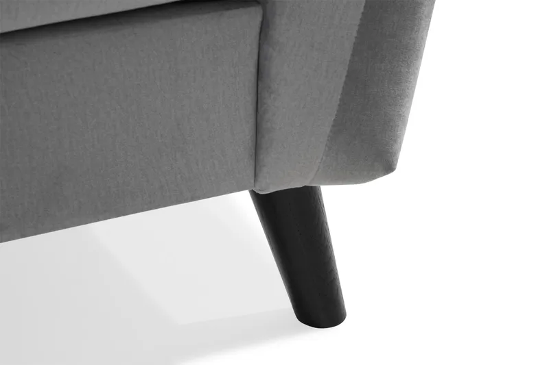 Trend Sofagruppe 3-seters + 2-seters Fløyelssofa - Lys grå - Møbler - Sofaer - Sofagrupper